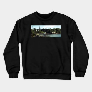 Low Tide, Jonesport, Maine Crewneck Sweatshirt